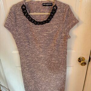 Women's Size 14 Karl Lagerfeld Paris Tweed Dress
